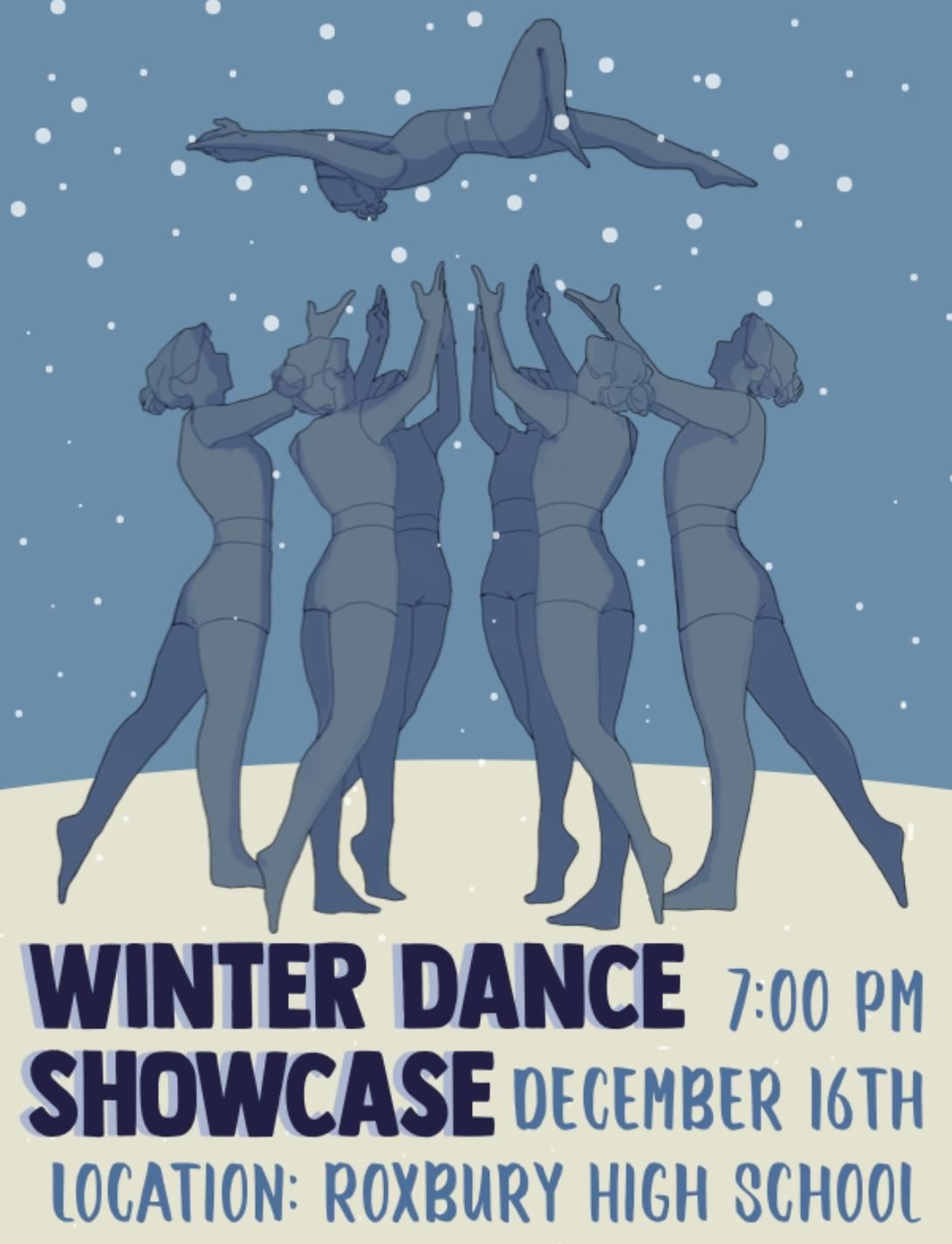  Winter Dance Showcase Flyer